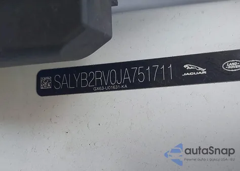 2018 Land Rover Range Rover Velar P380 S z USA, uszkodzony, nr VIN SALYB2RV0JA751711